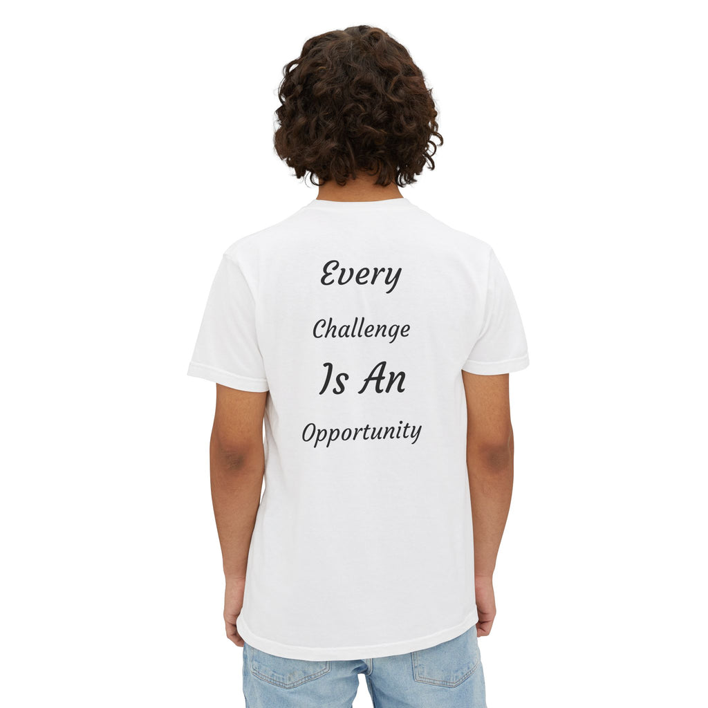Inspirational Pocket T-Shirt, Unisex Motivational Tee, Casual Wear, Gift for Him & Her, Everyday Essential, Positive Vibes