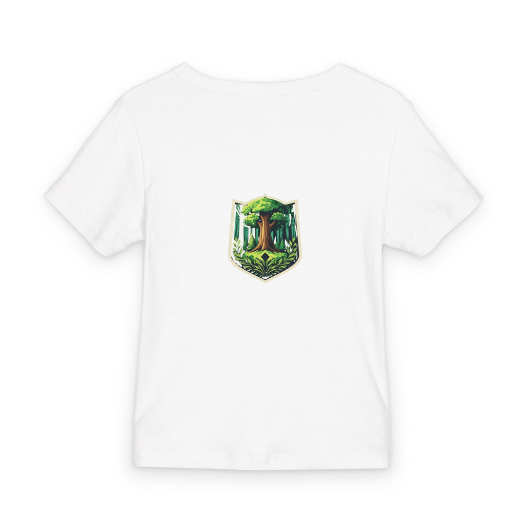 Buck Mule Deer Twilight Organic Rib Baby Tee