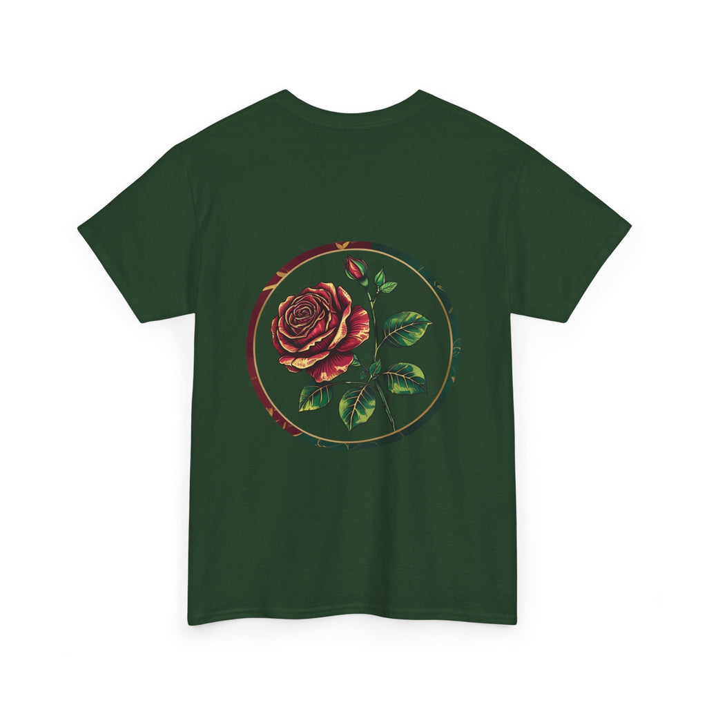 Floral Rabbit Tee, Unisex Art Tee, Cute Graphic T-Shirt, Casual Gift, Spring Outfit, Botanical Shirt