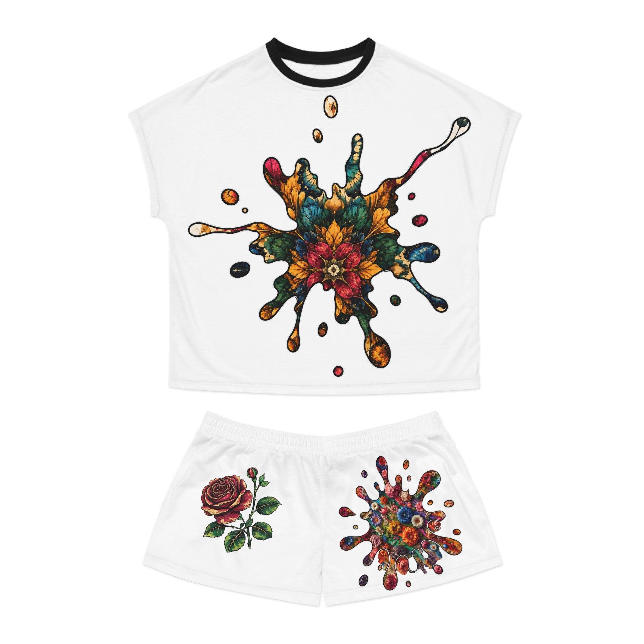Women's Short Pajama Set (AOP)