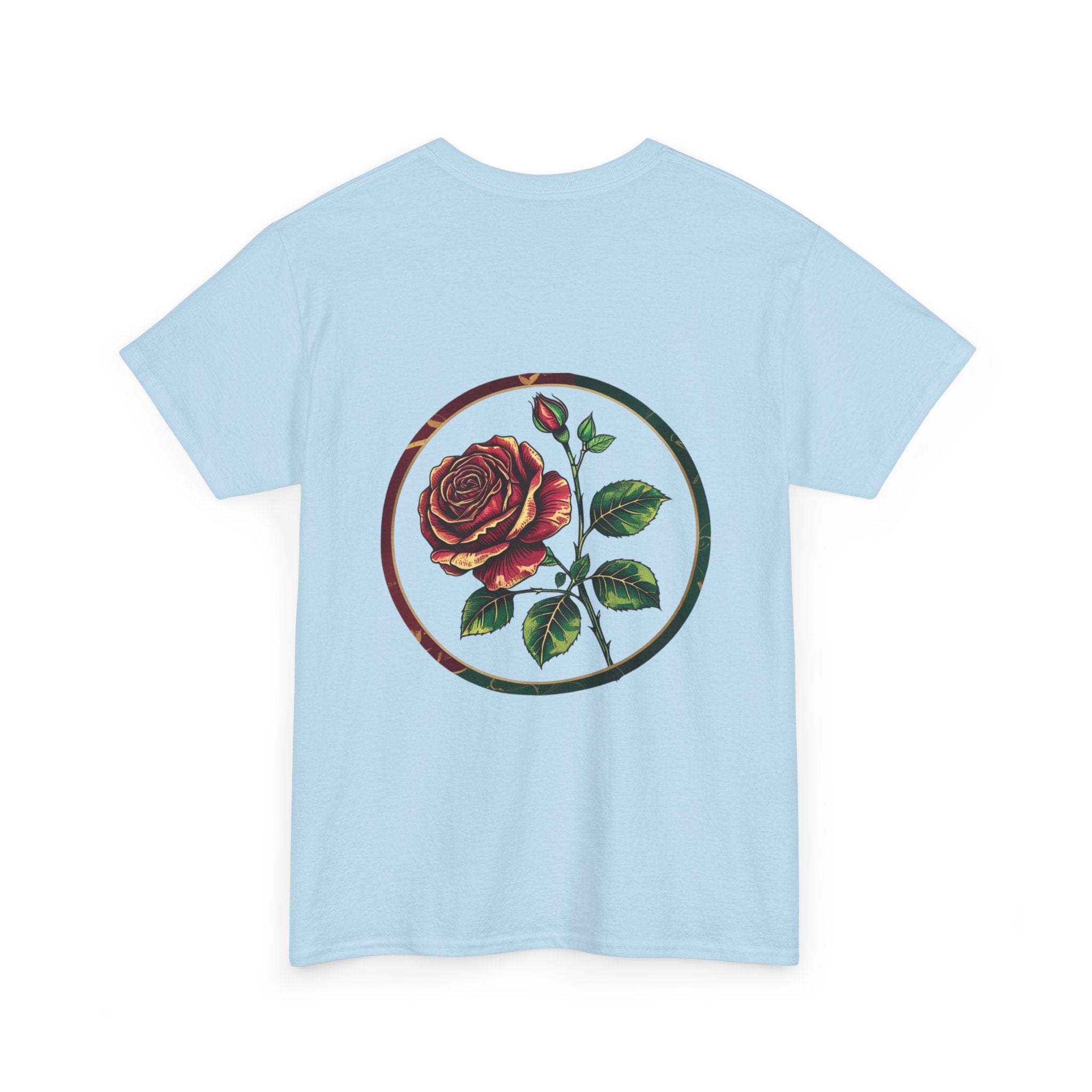 Floral Rabbit Tee, Unisex Art Tee, Cute Graphic T-Shirt, Casual Gift, Spring Outfit, Botanical Shirt