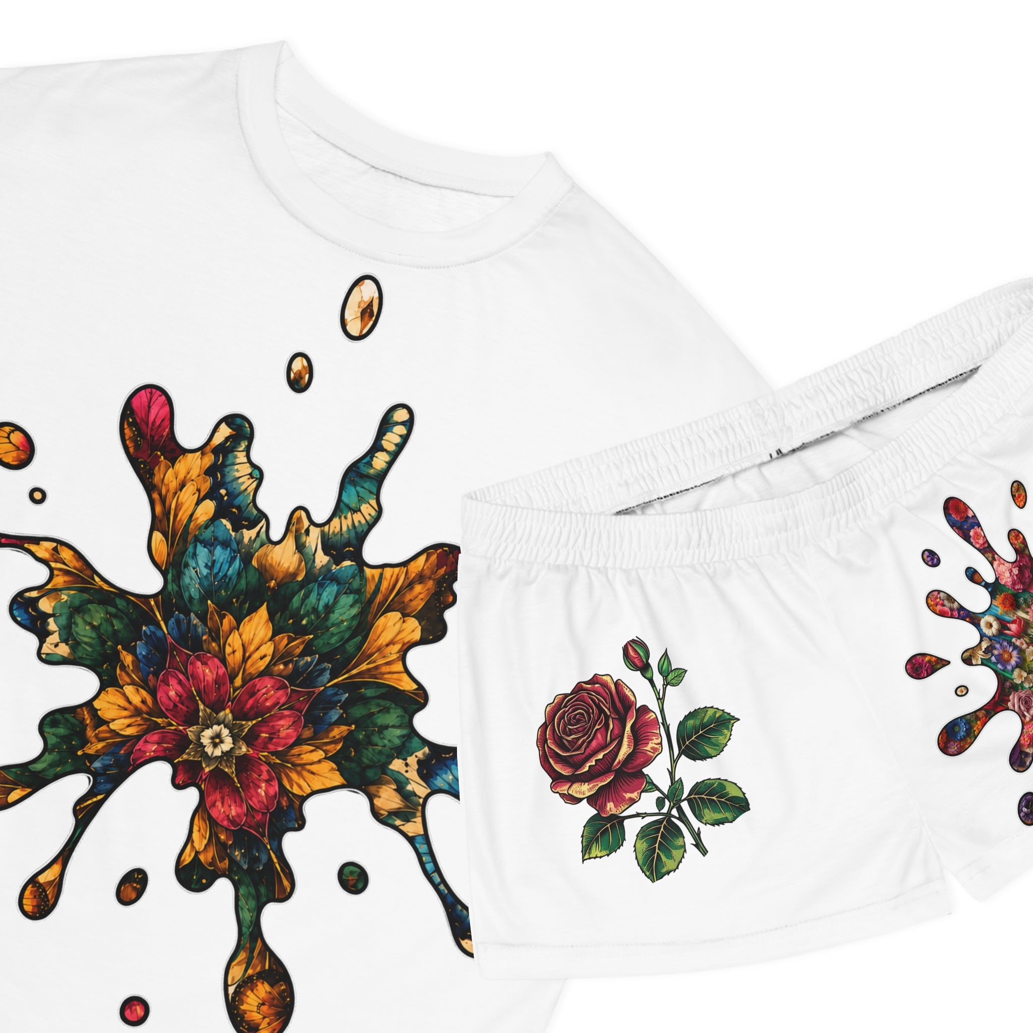 Women's Short Pajama Set (AOP)
