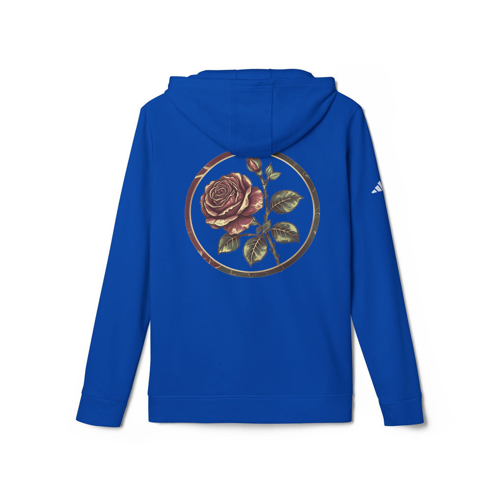 Artistic Rose Graphic Fleece Hoodie, Cozy Unisex Hoodie, Spring Fashion Hoodie, Casual Wear Hoodie, Gift for Her