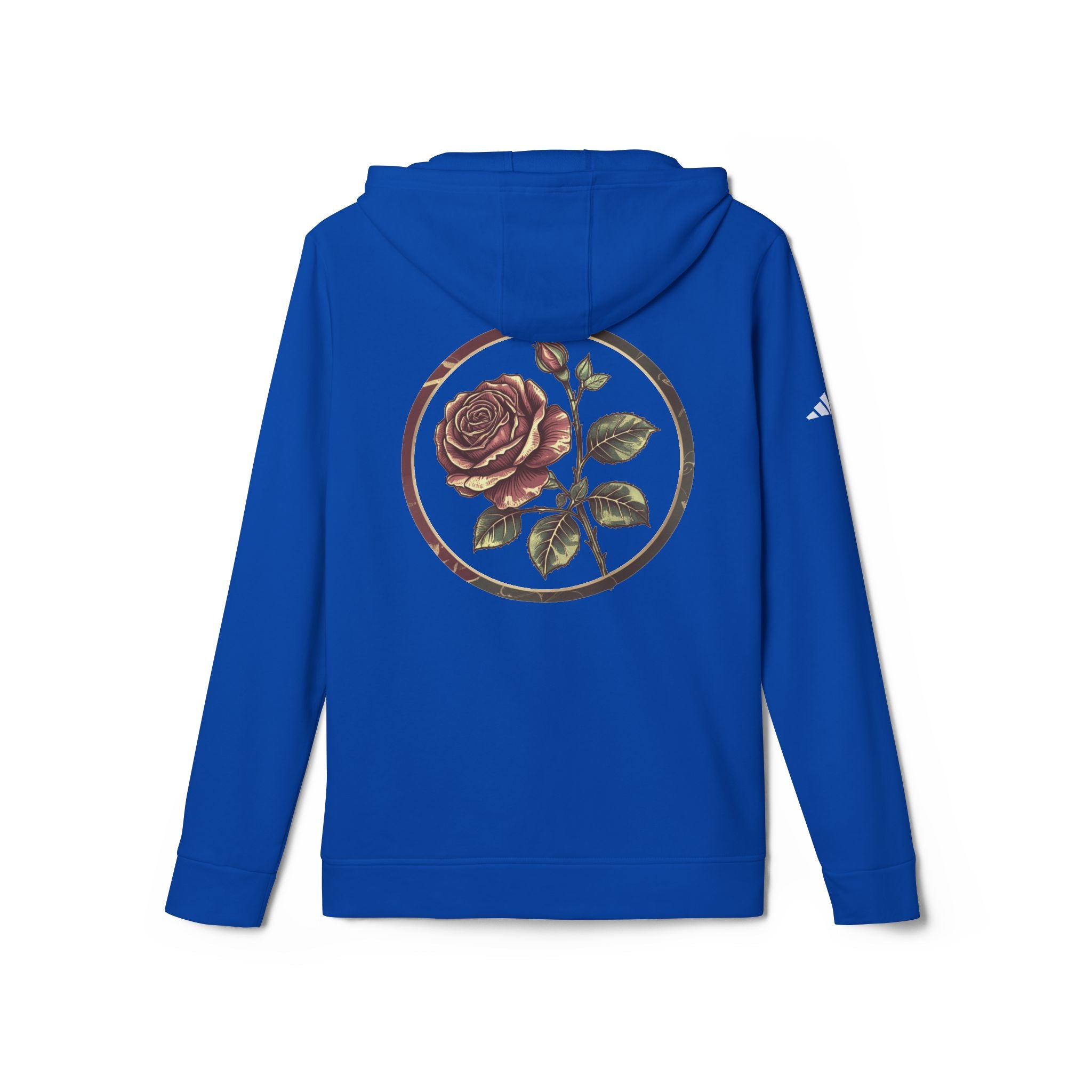 Artistic Rose Graphic Fleece Hoodie, Cozy Unisex Hoodie, Spring Fashion Hoodie, Casual Wear Hoodie, Gift for Her