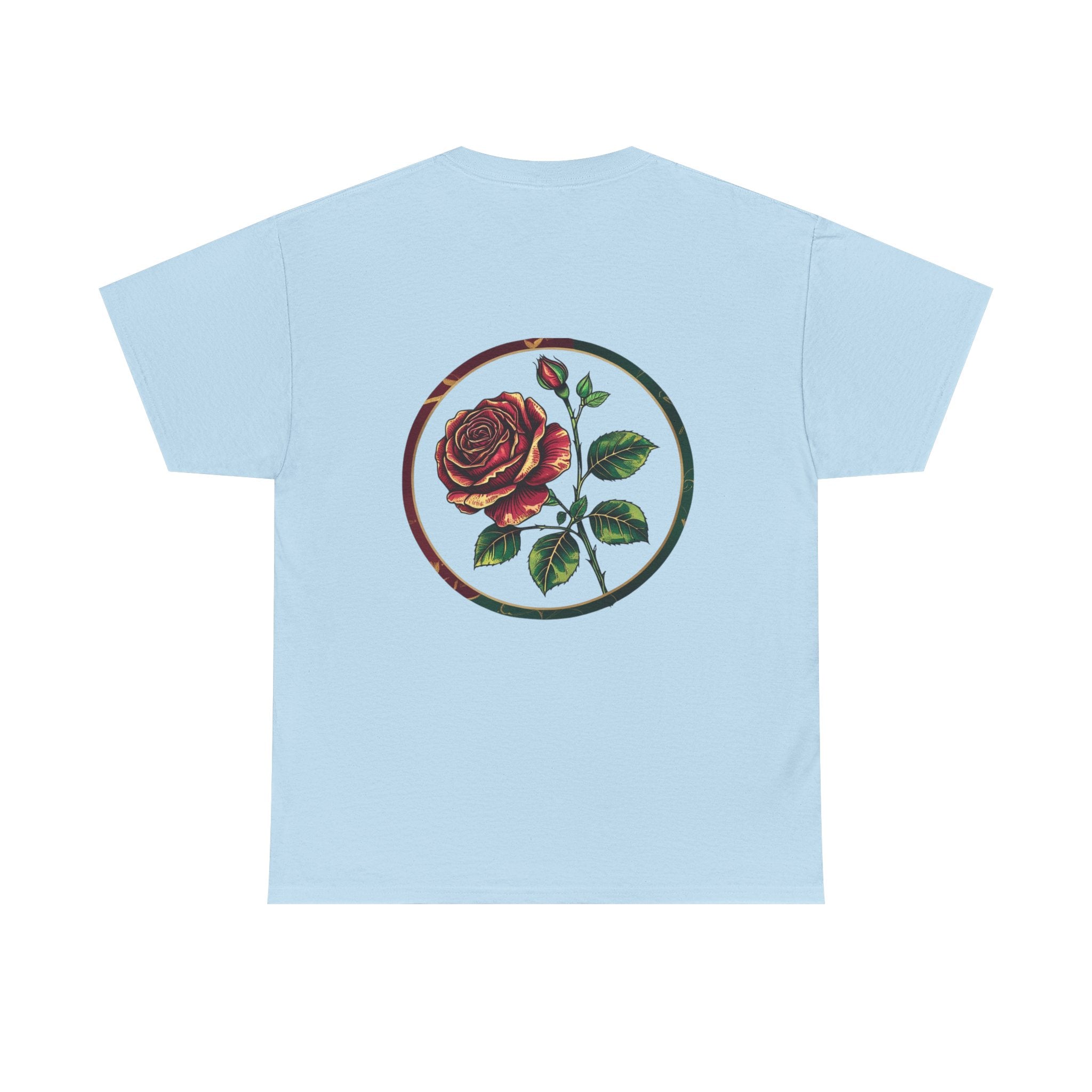 Floral Rabbit Tee, Unisex Art Tee, Cute Graphic T-Shirt, Casual Gift, Spring Outfit, Botanical Shirt