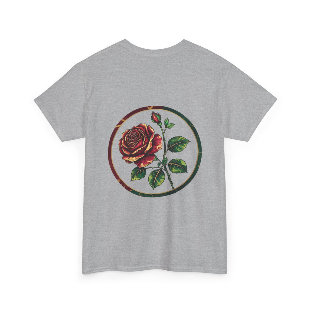 Floral Rabbit Tee, Unisex Art Tee, Cute Graphic T-Shirt, Casual Gift, Spring Outfit, Botanical Shirt