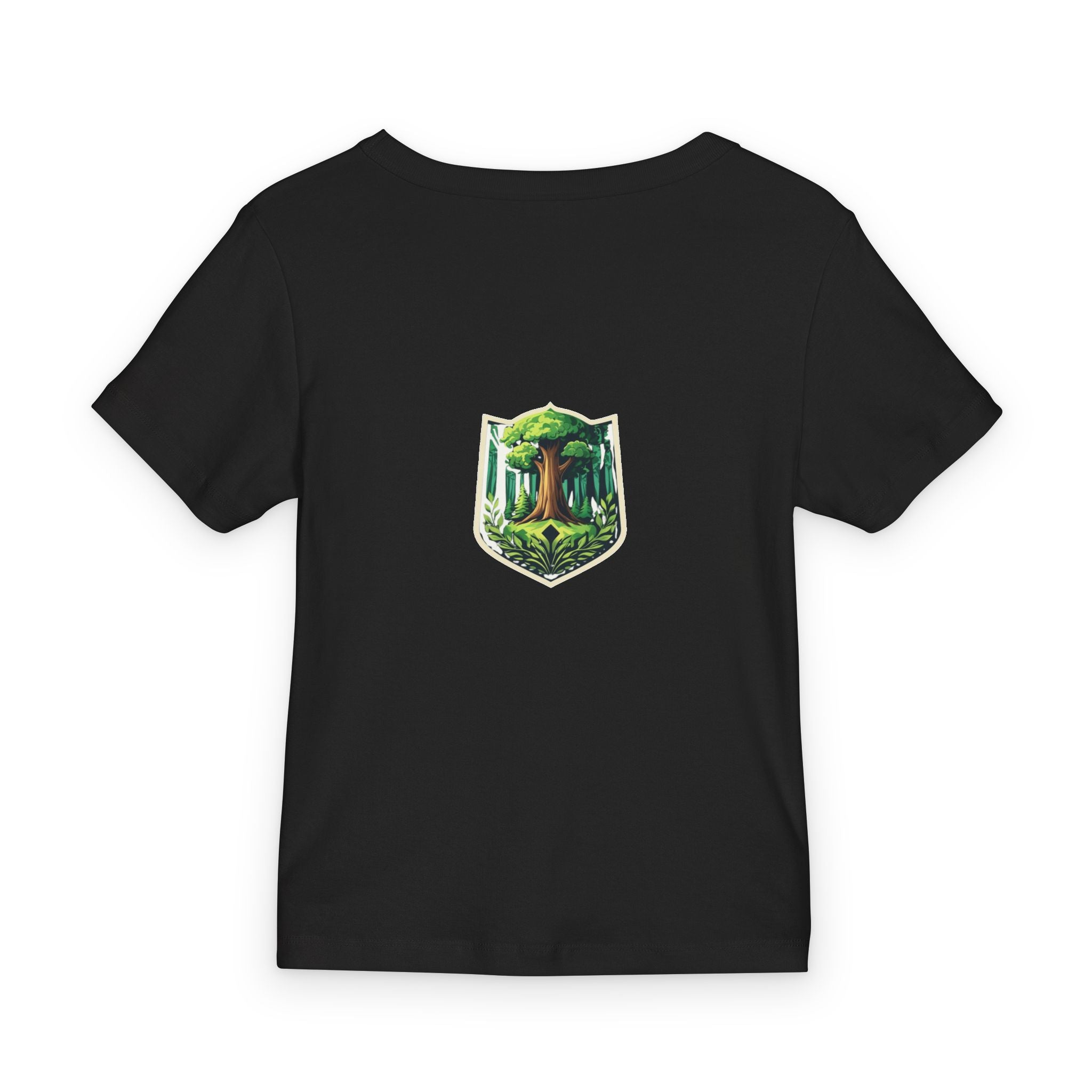 Buck Mule Deer Twilight Organic Rib Baby Tee