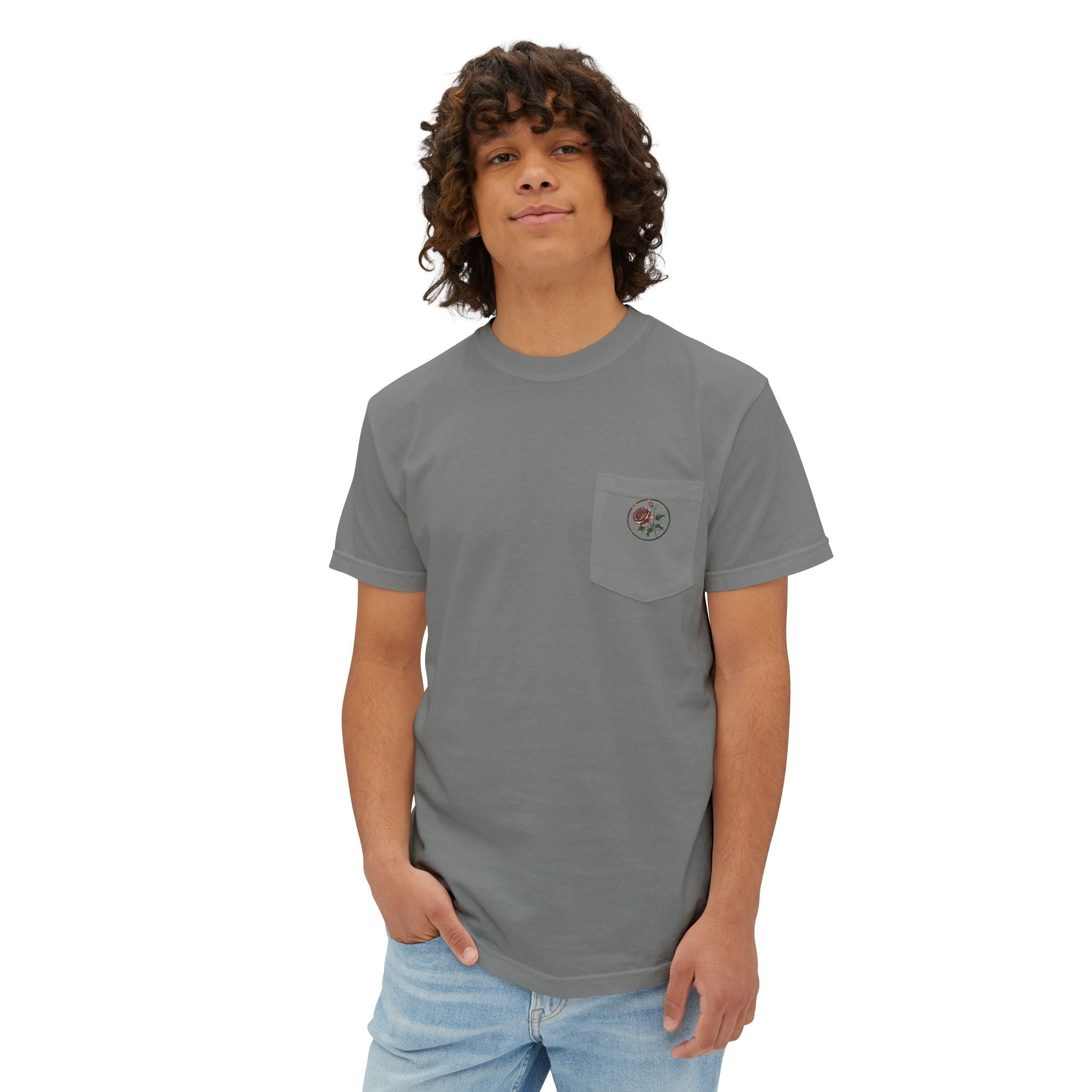 Inspirational Pocket T-Shirt, Unisex Motivational Tee, Casual Wear, Gift for Him & Her, Everyday Essential, Positive Vibes
