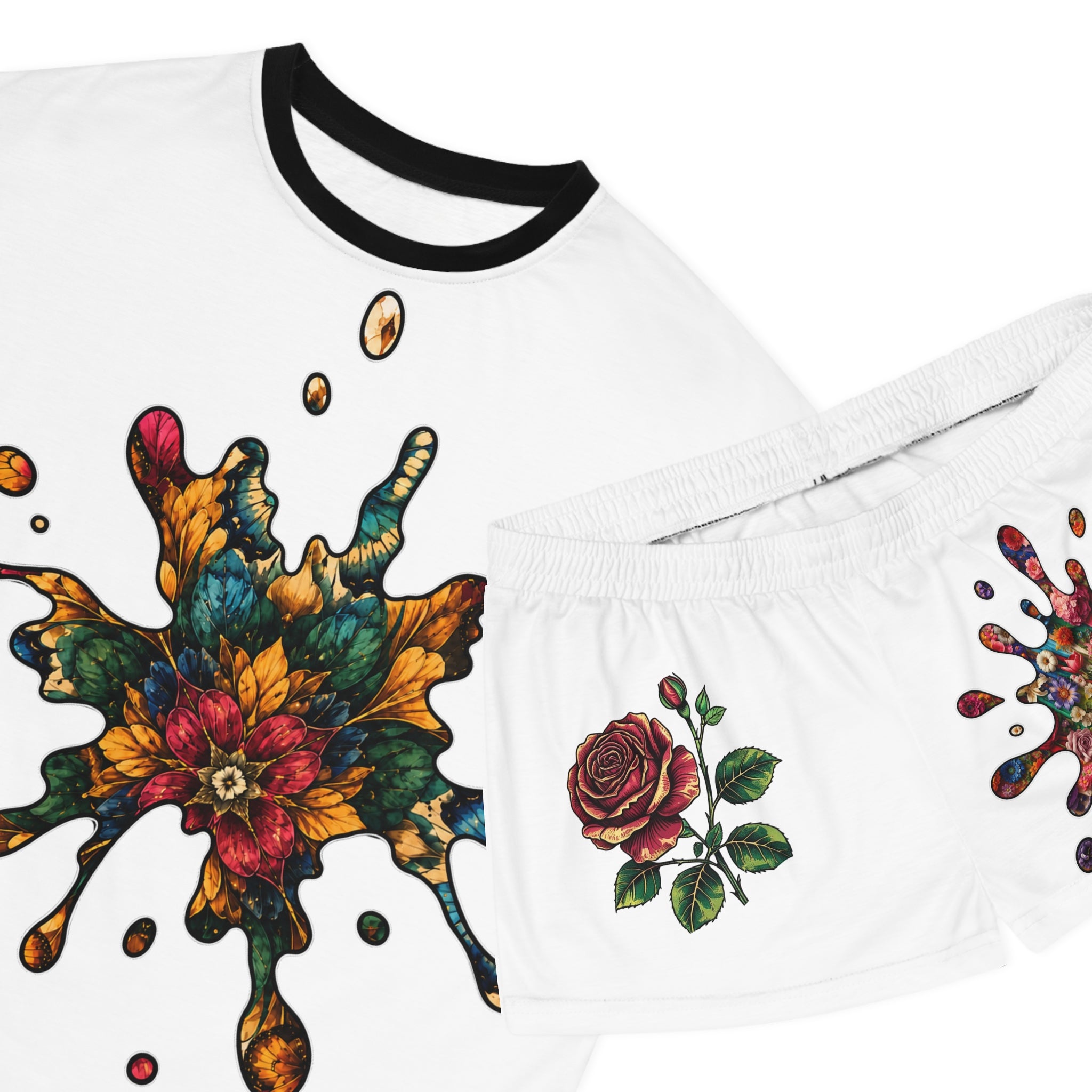 Women's Short Pajama Set (AOP)